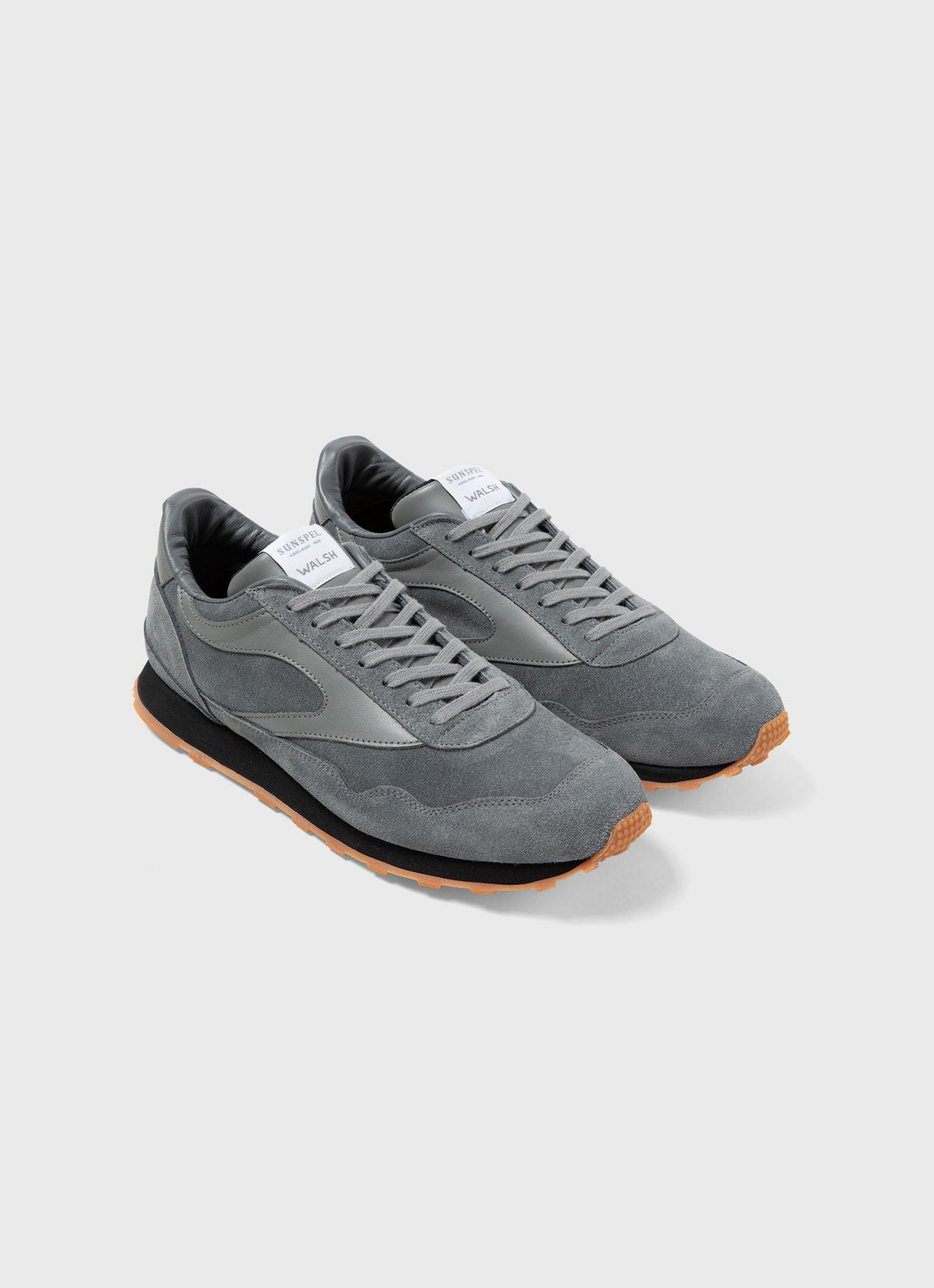 Walsh Trainer in Mid Grey