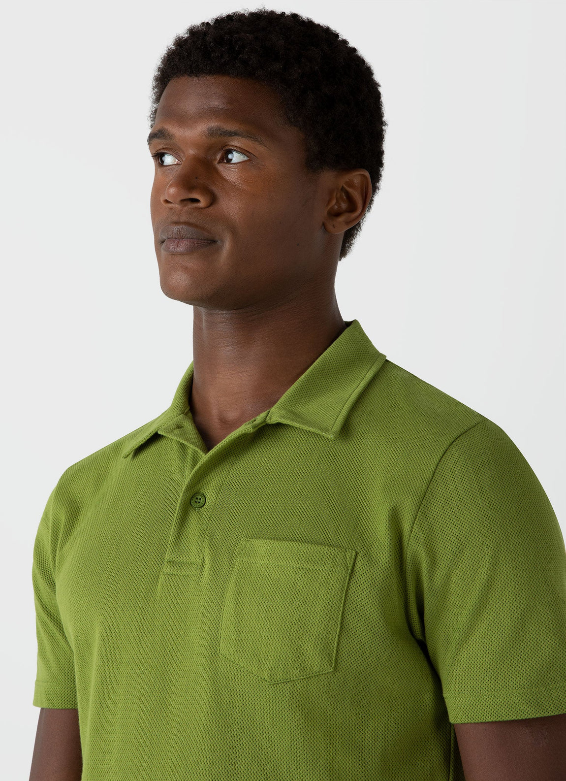 Men's Riviera Polo Shirt in Country Green