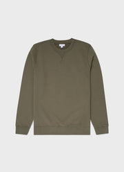 Men's Loopback Sweatshirt in Hunter Green