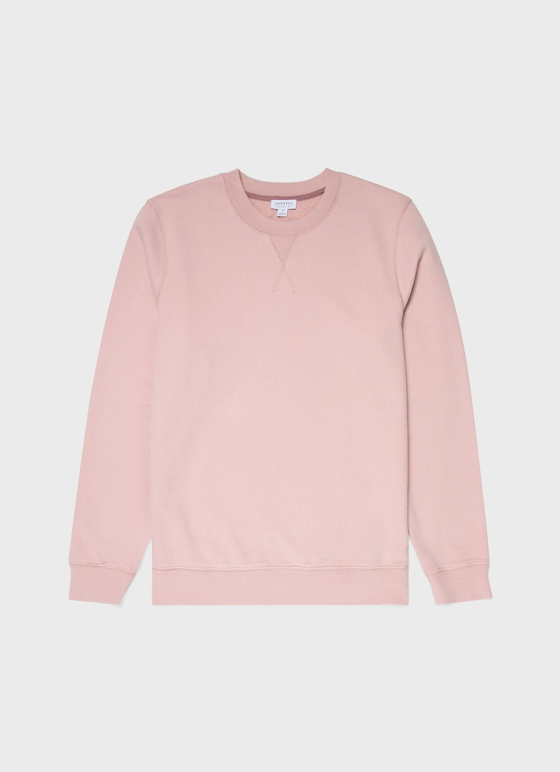 Men's Loopback Sweatshirt in Shell Pink