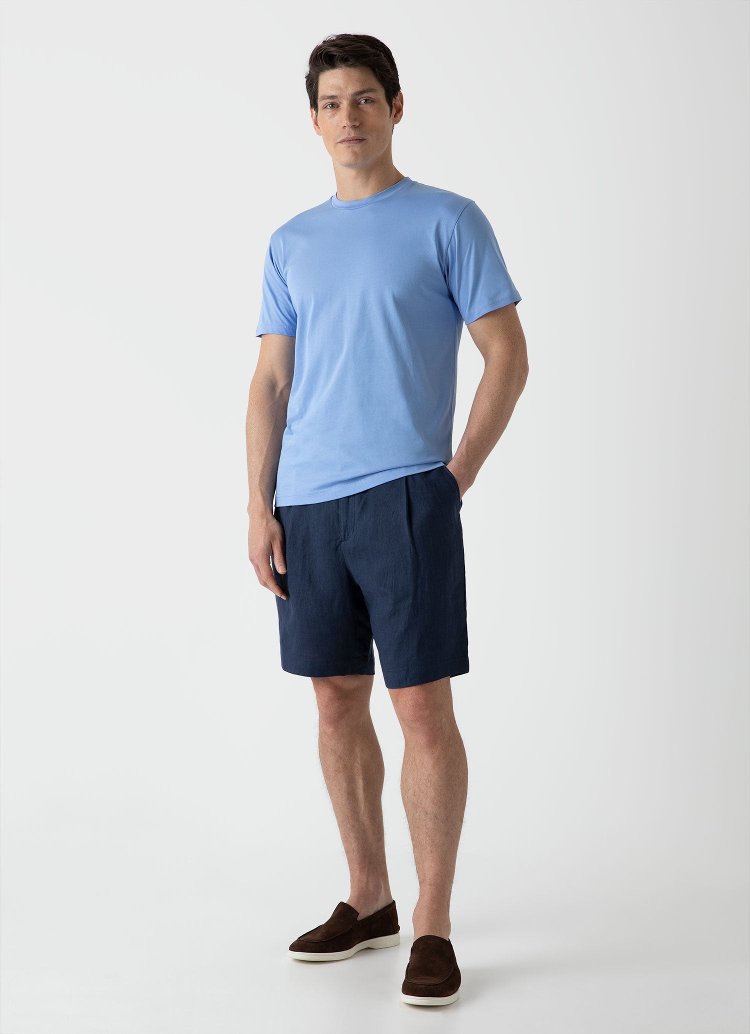 Men's Riviera T‑shirt in Cool Blue