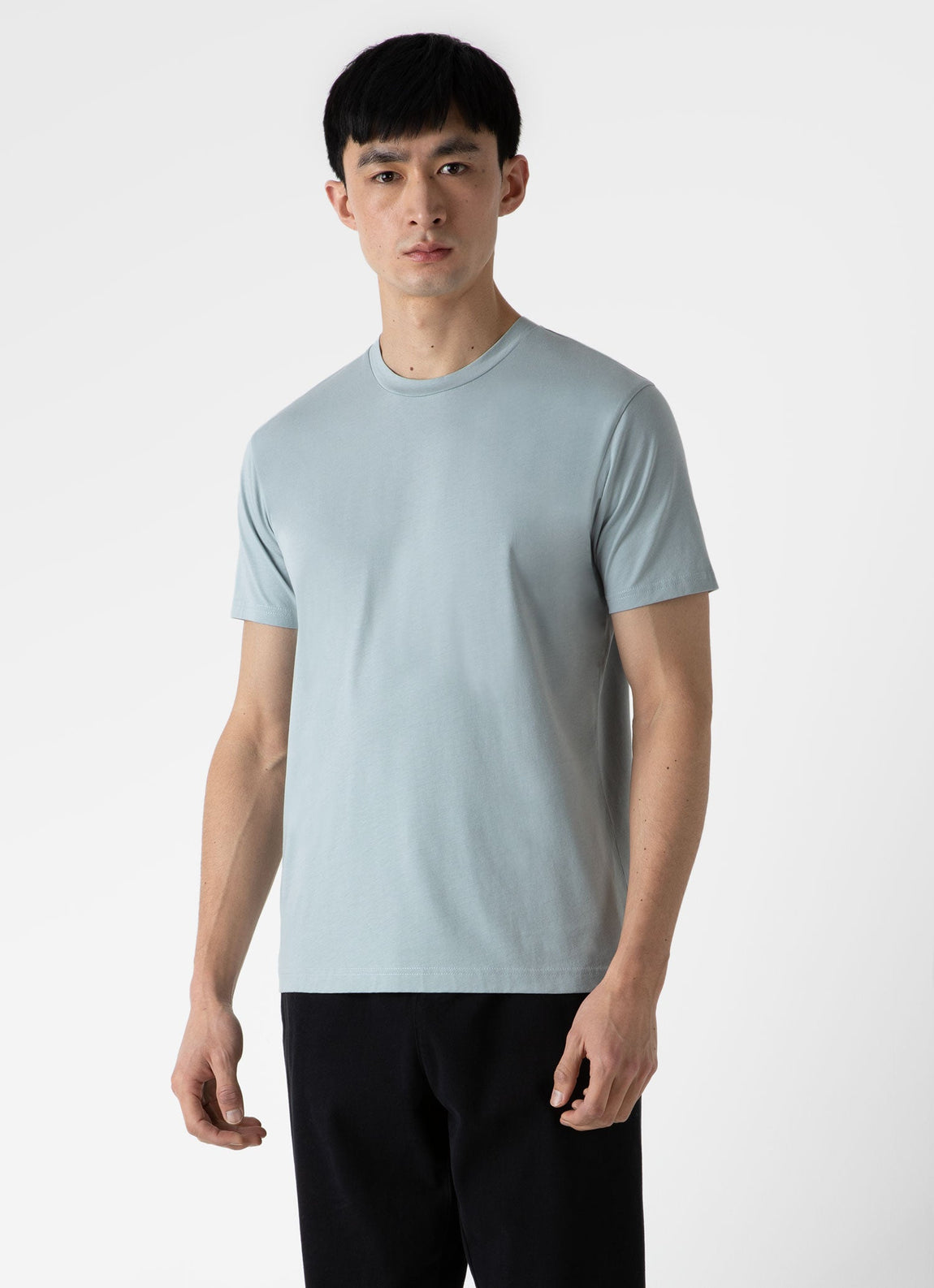 Men's Riviera Midweight T-shirt in Blue Sage