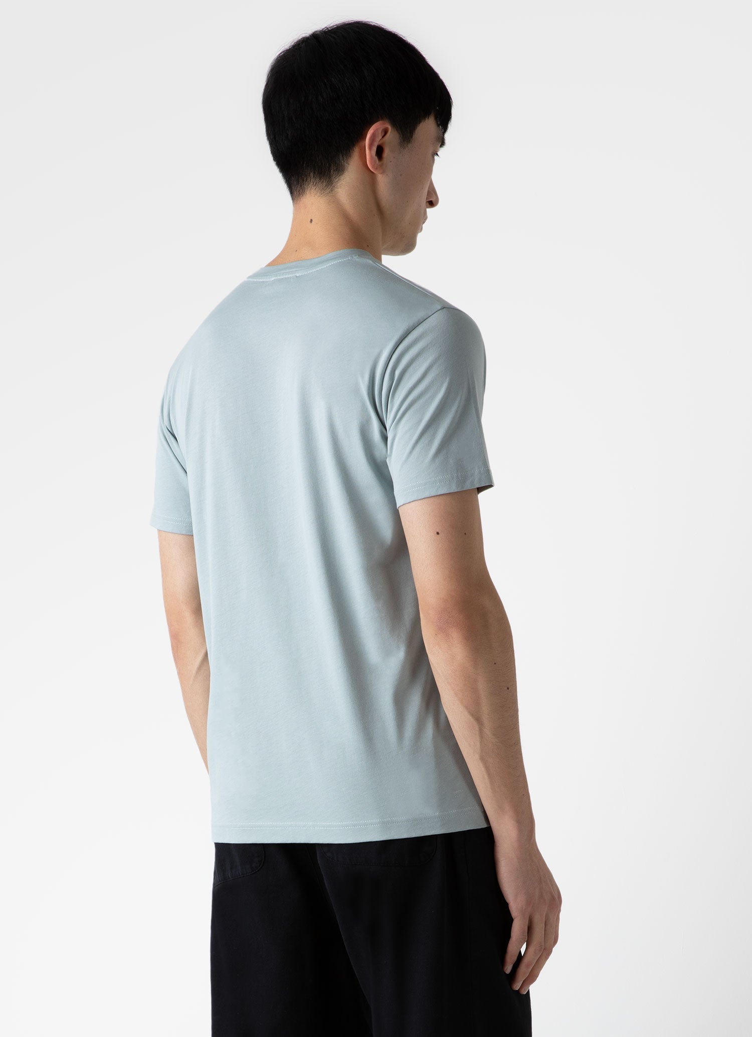 Men's Riviera Midweight T-shirt in Blue Sage