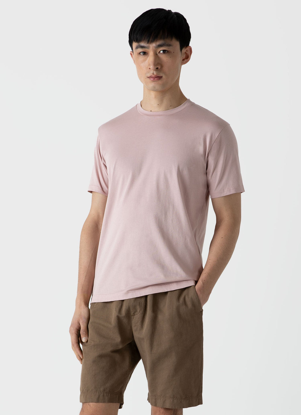 Men's Riviera T‑shirt in Shell Pink