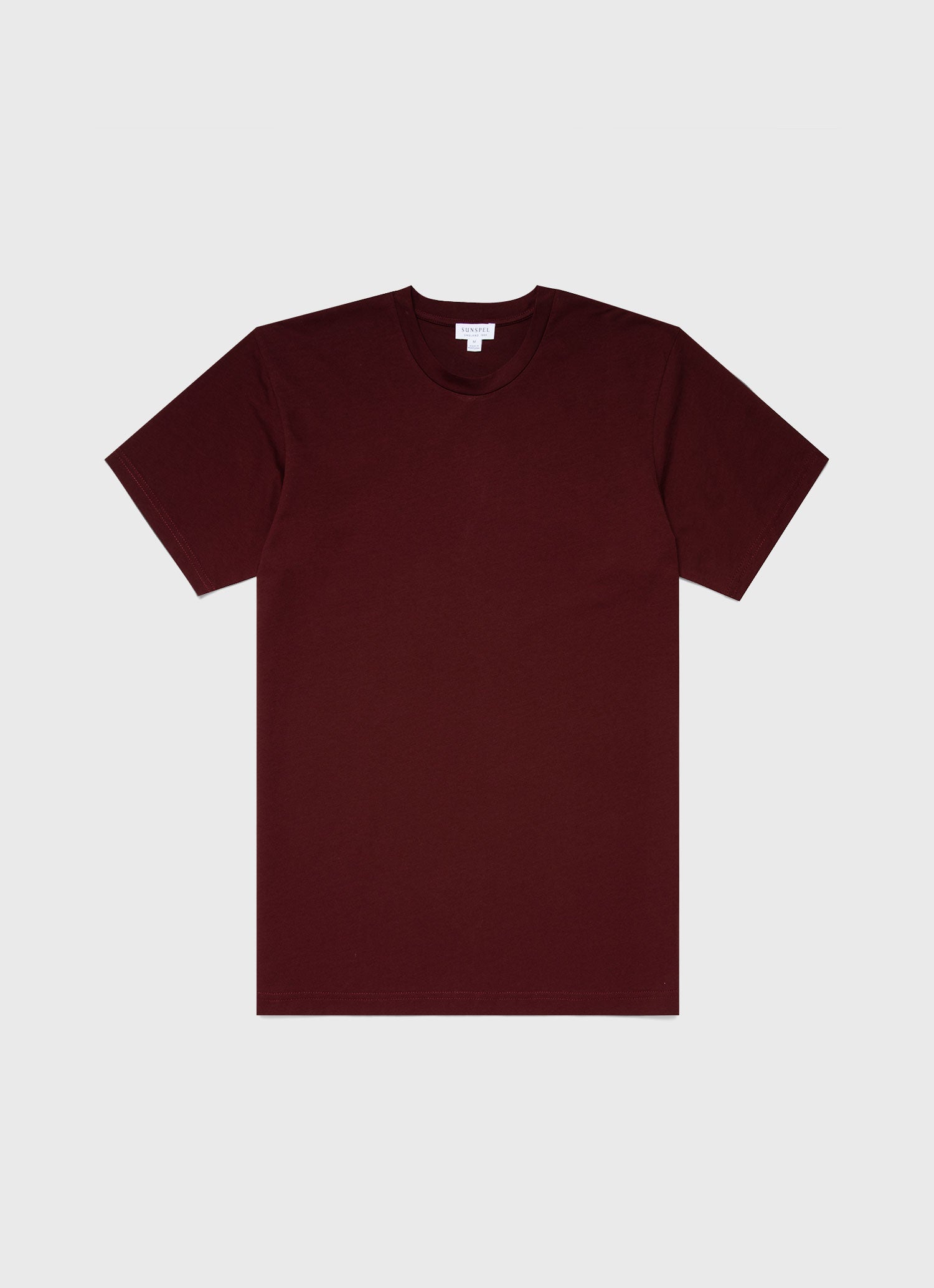 Men's Riviera Midweight T-shirt in Maroon