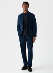 Men's Brushed Cotton T-shirt in Black