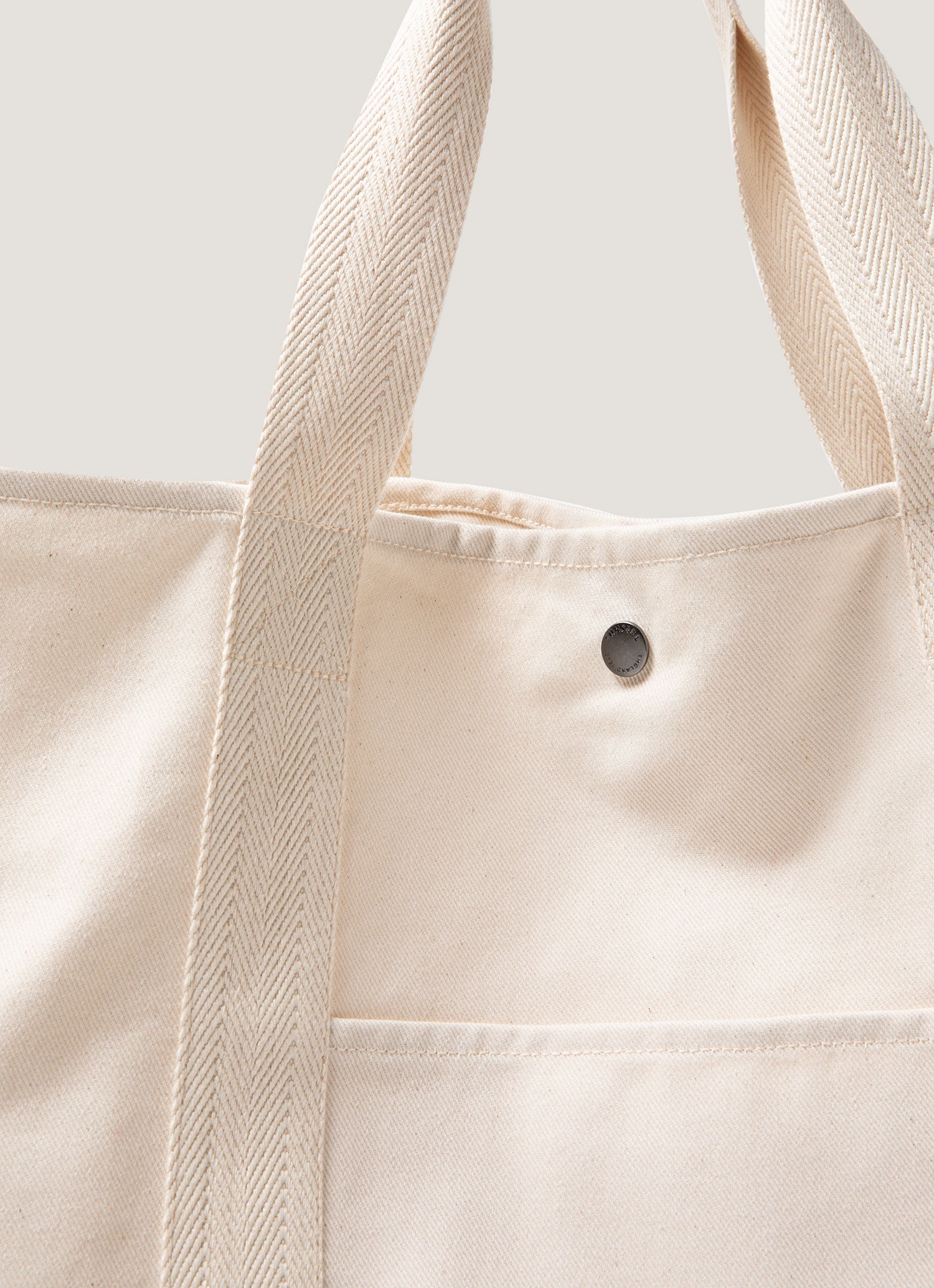 Large Tote in Off White