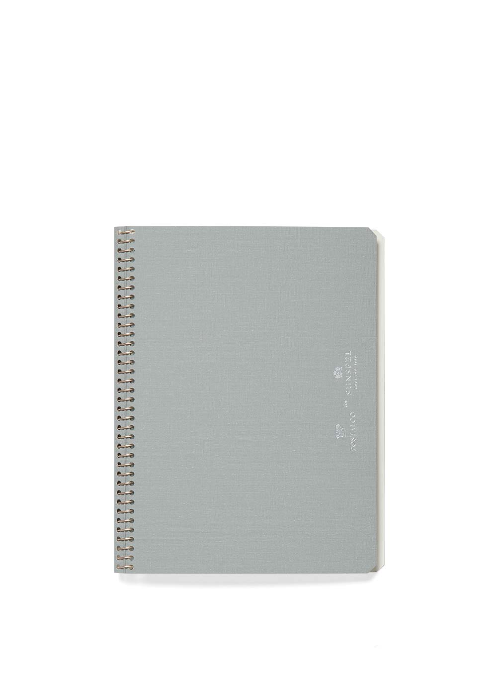 Postalco for Sunspel Notebook in Grey Melange