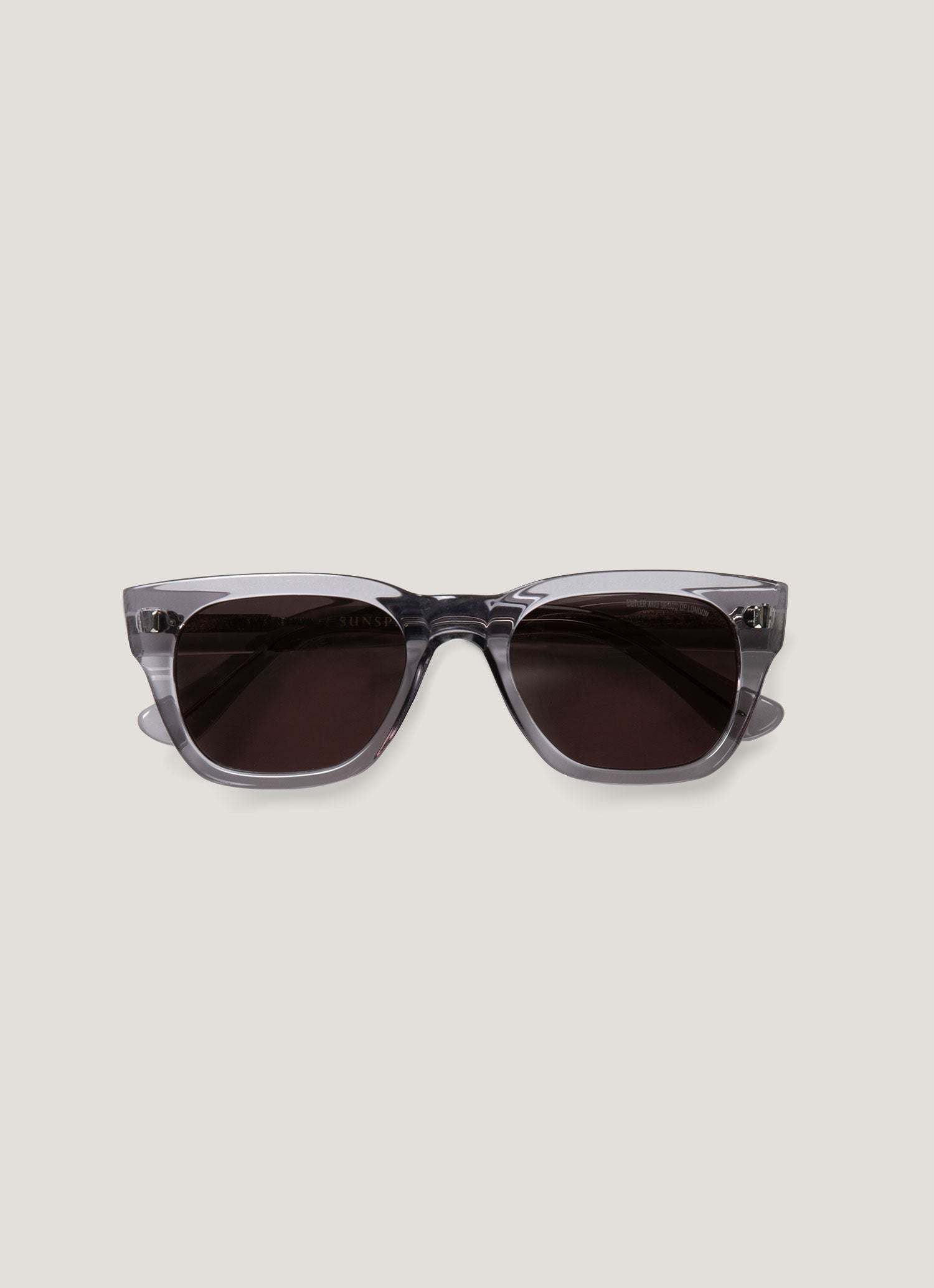 Cutler and Gross Sunglasses in Pewter | Sunspel