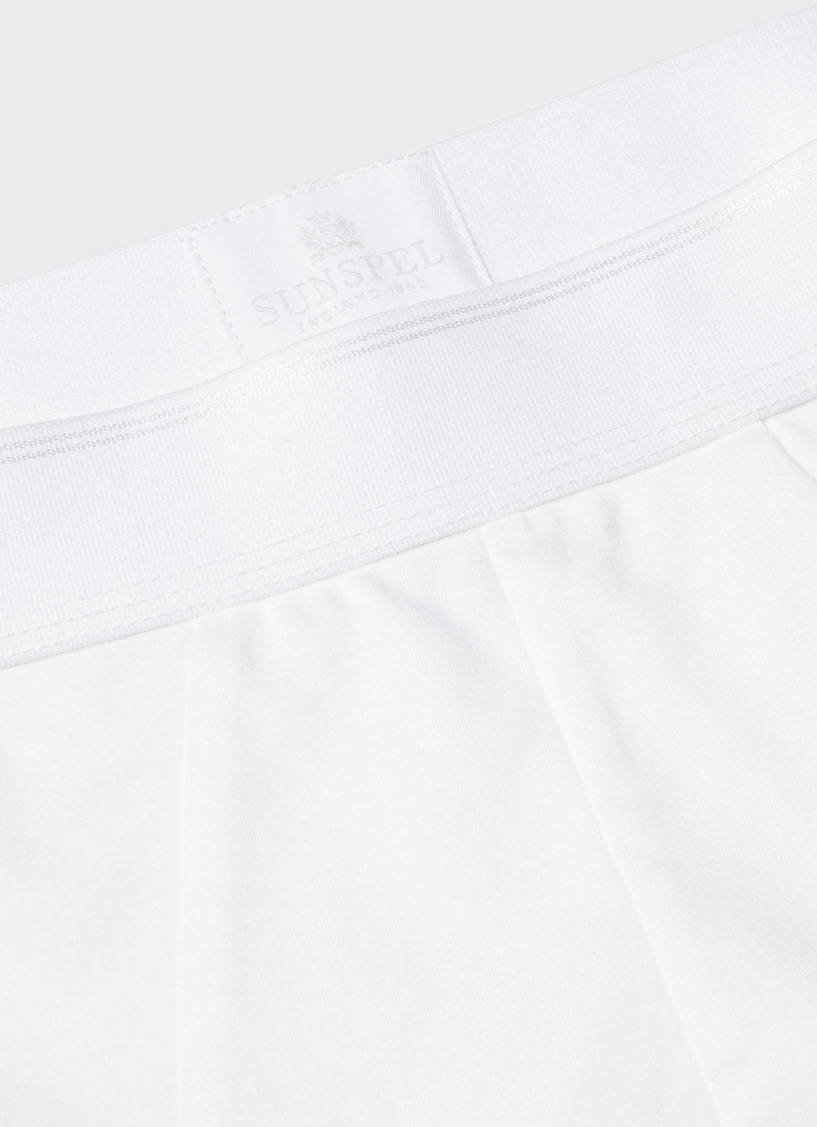 Men's Sea Island Cotton Briefs in White