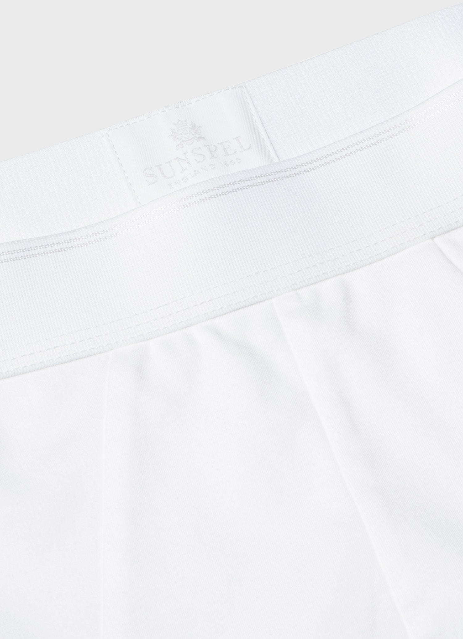 Men's Sea Island Cotton Briefs in White