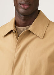 Herren-Ventile-Mac in Dunkelbeige