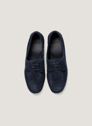 Men's Moccasin in Navy
