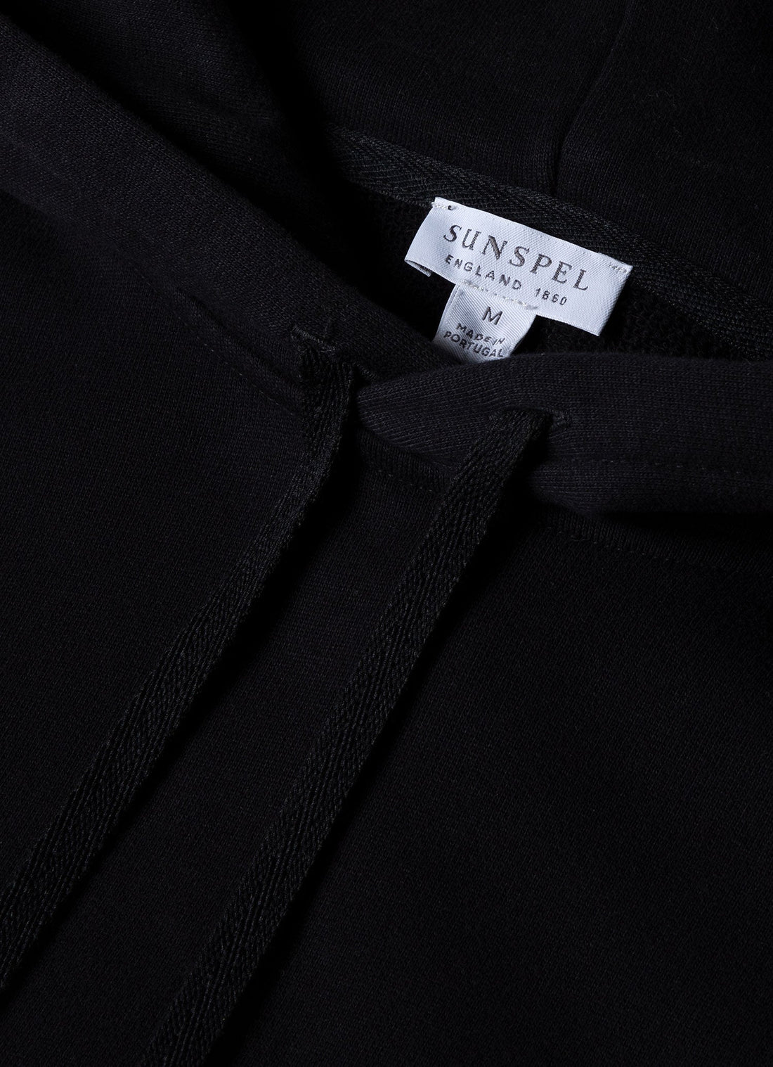 Men's Loopback Hoody in Black