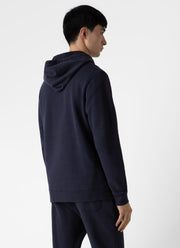 Men's Loopback Hoody in Navy