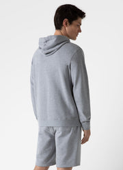 Men's Loopback Hoody in Grey Melange