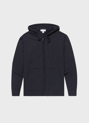 Men's Merino Zip Hoody in Navy