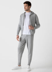 Men's Cashmere Lounge Set in Grey Melange