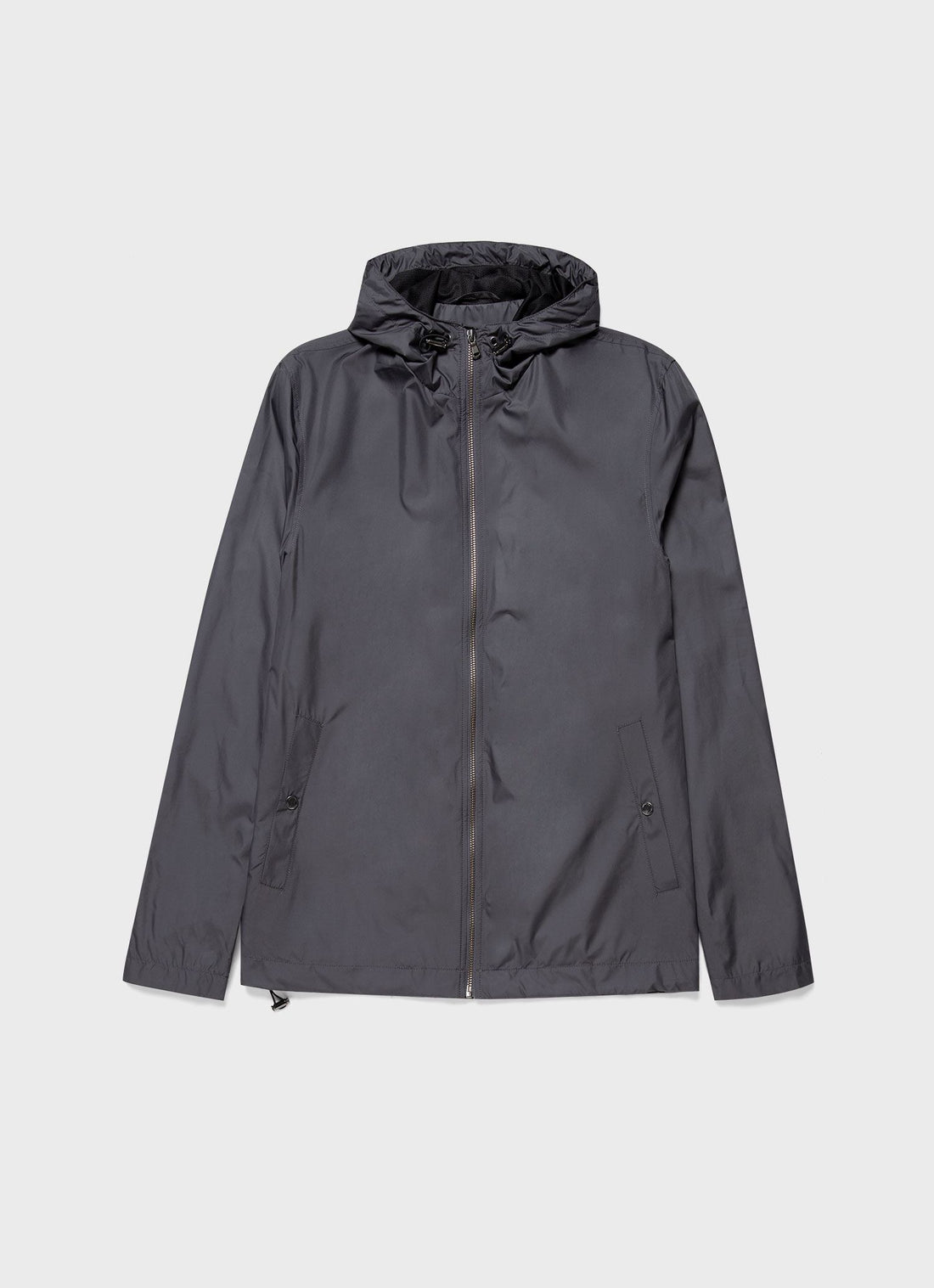 Men's Active Hooded Jacket in Charcoal