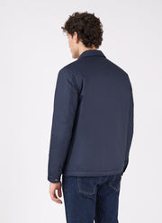 Men's Insulated Coach Jacket in Navy