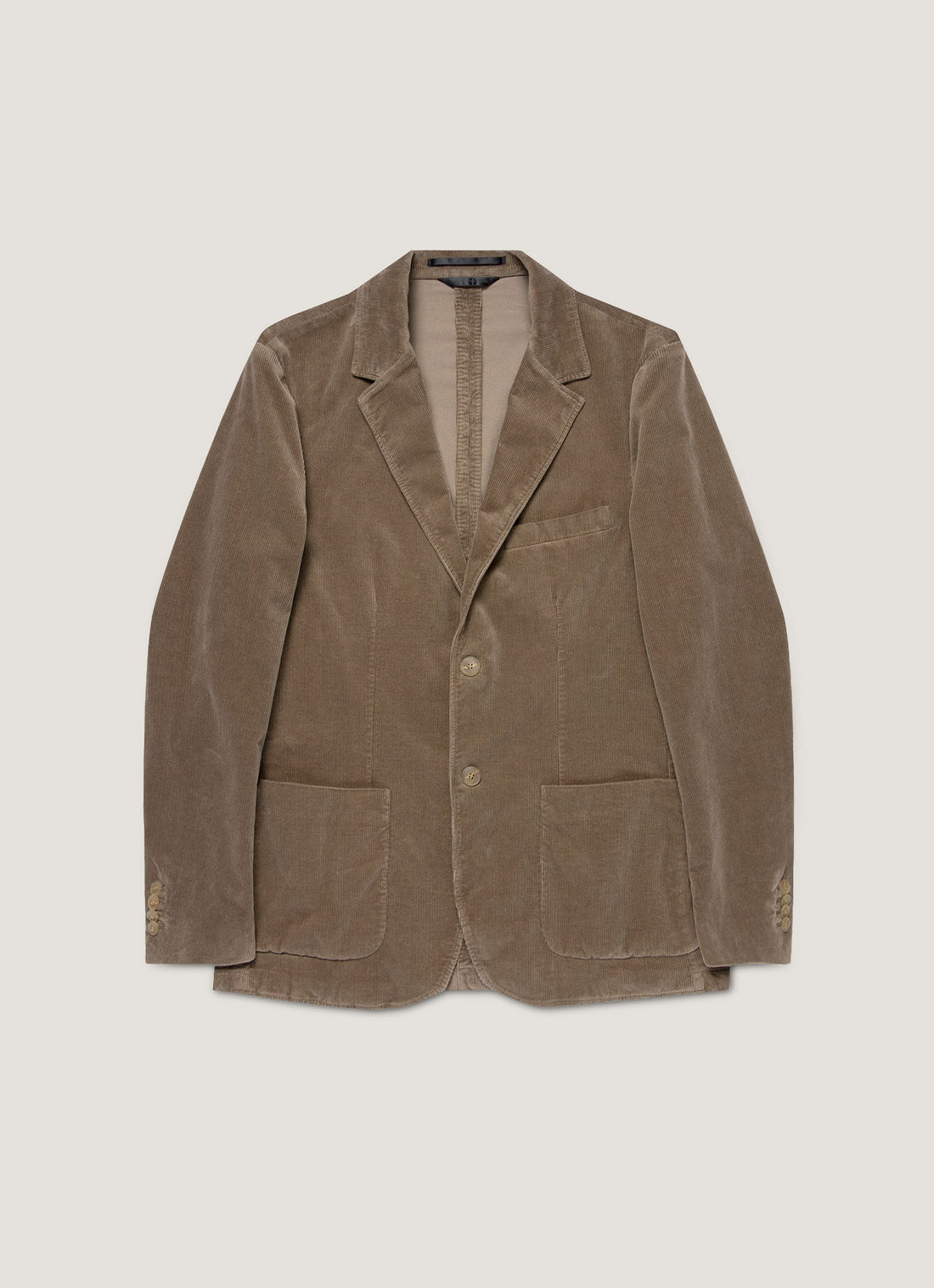Men's Corduroy Two-Piece Suit in Bark