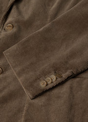 Men's Corduroy Two-Piece Suit in Bark
