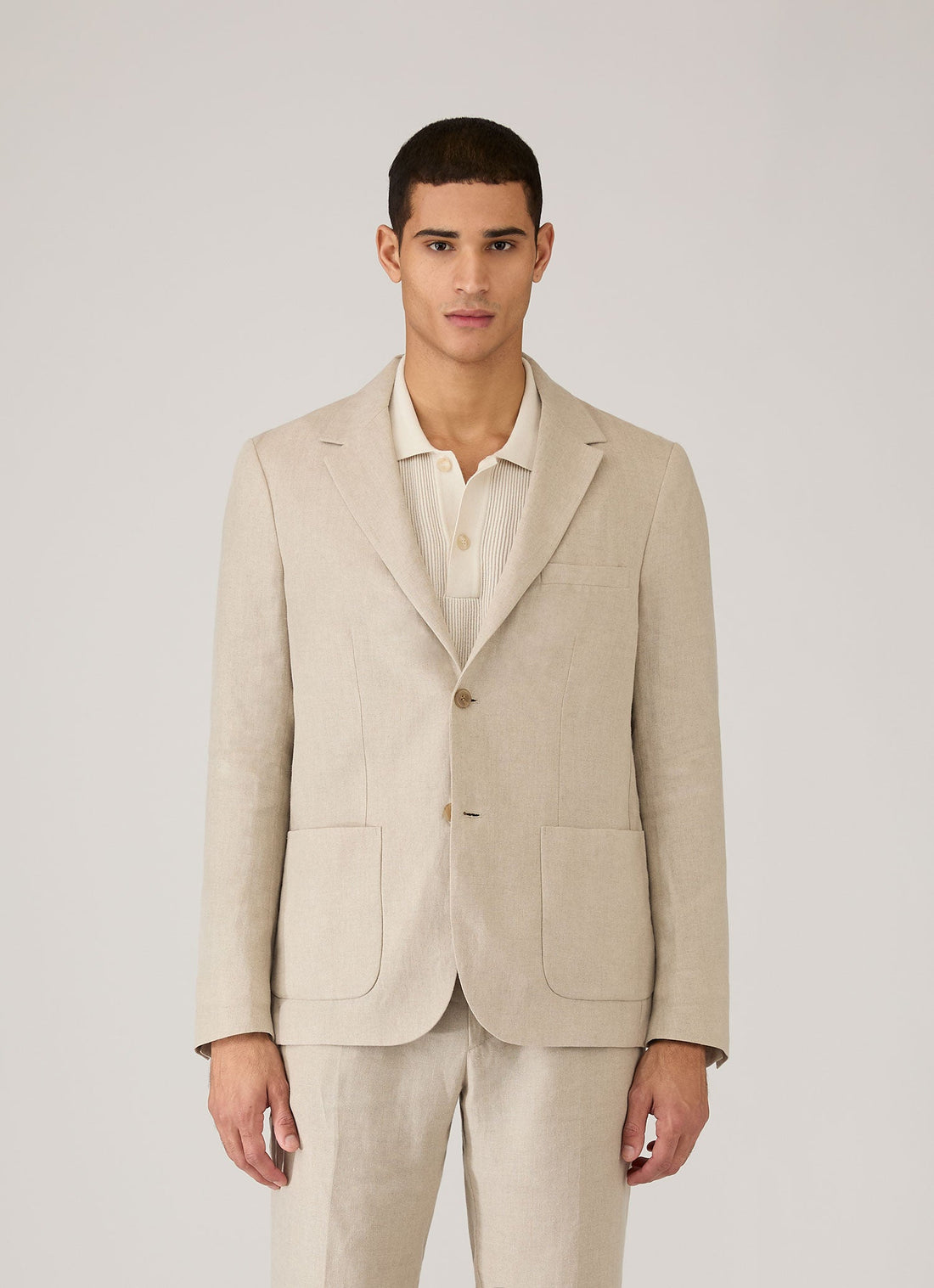 Leinen Blazer