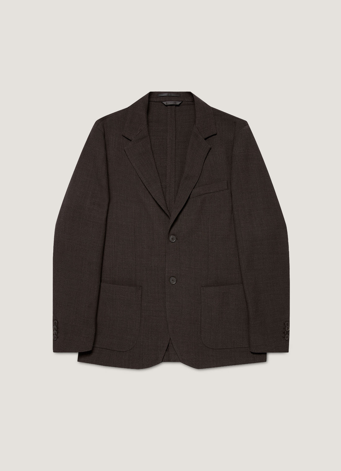 Blazer aus strukturierter Wolle