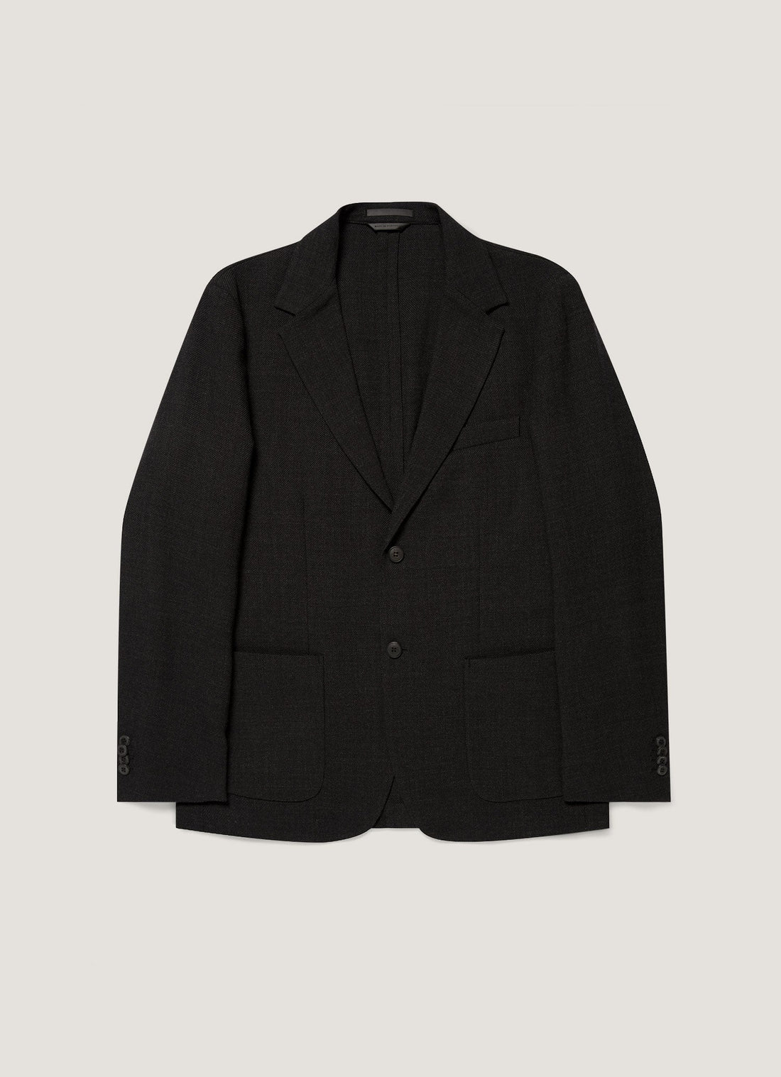 Blazer aus strukturierter Wolle