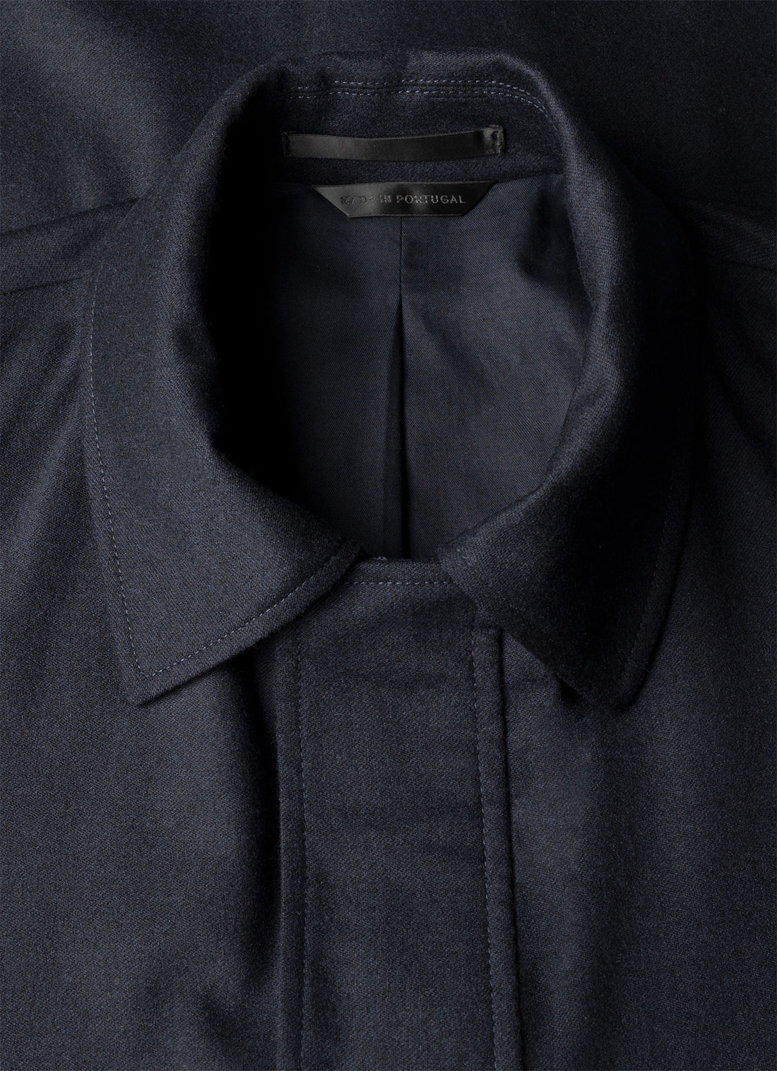 Flanell-Feldjacke aus Wolle und Kaschmir