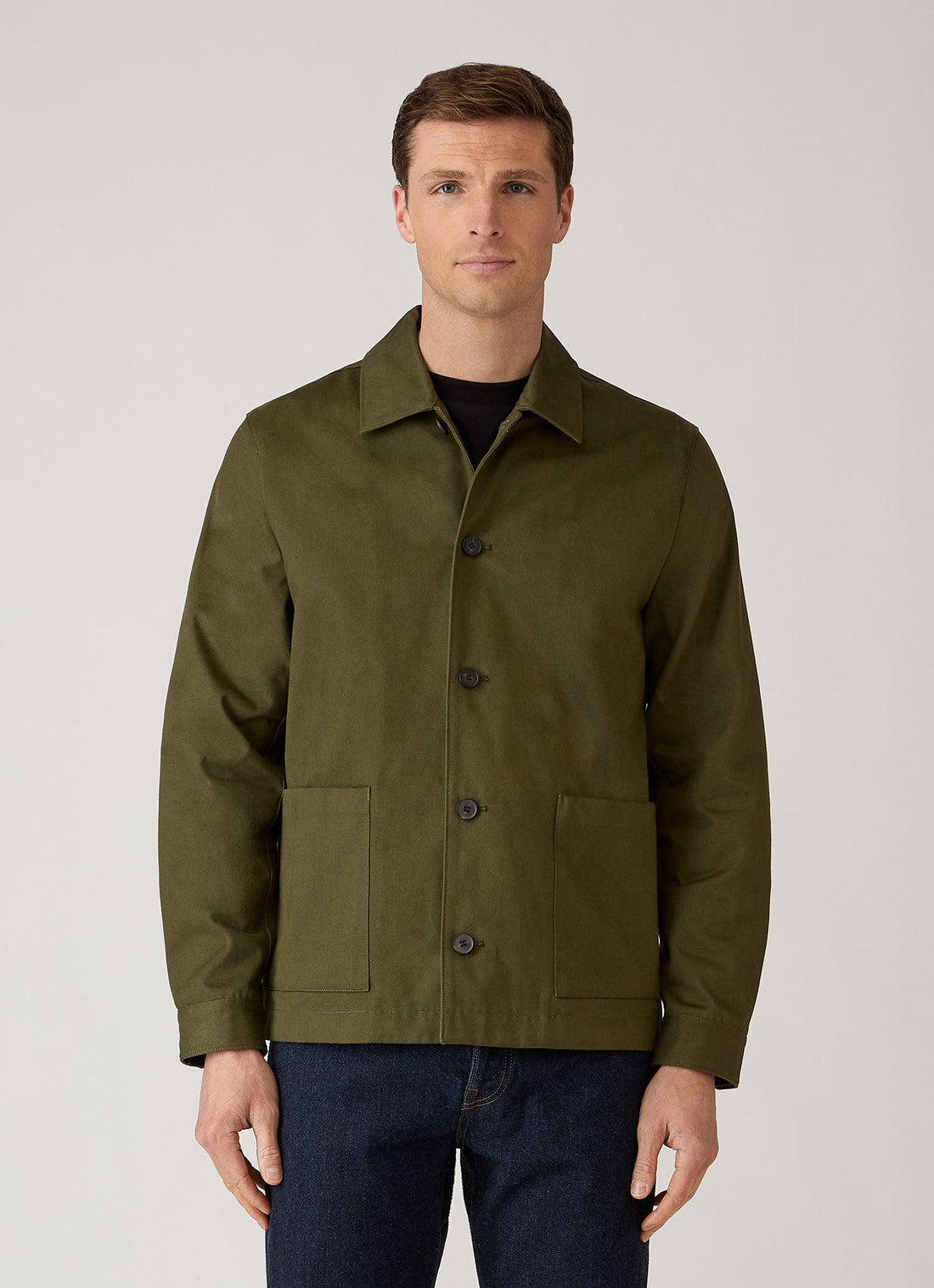 Arbeitsjacke aus Baumwoll-Drill