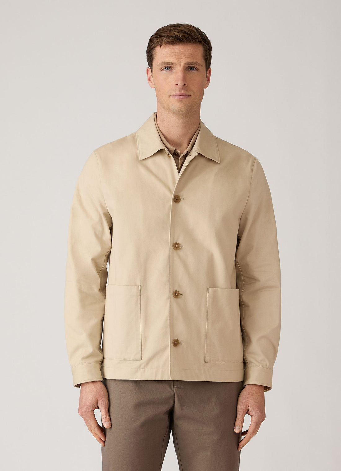 Arbeitsjacke aus Baumwoll-Drill