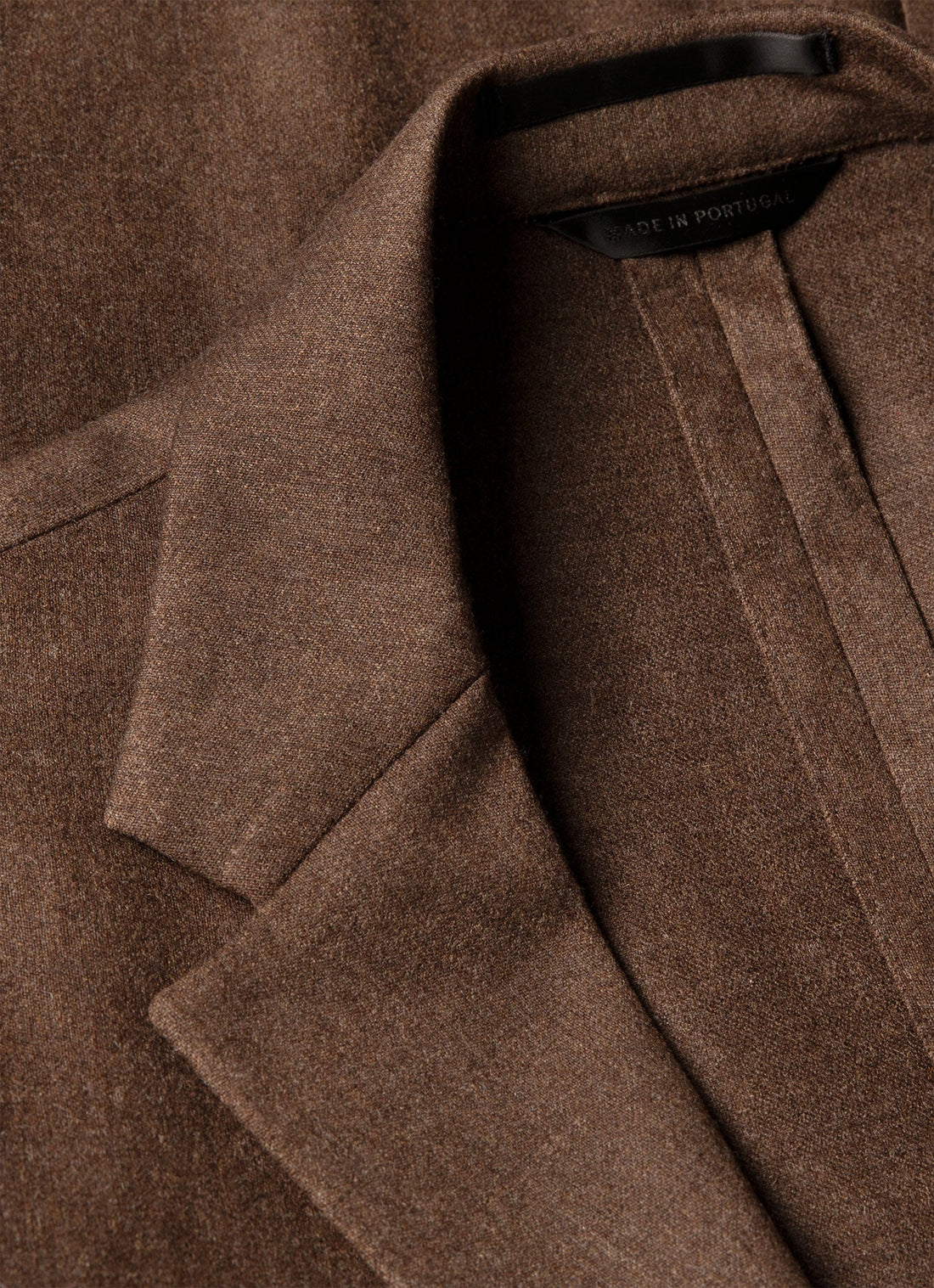 Flanell-Blazer aus Wolle und Kaschmir
