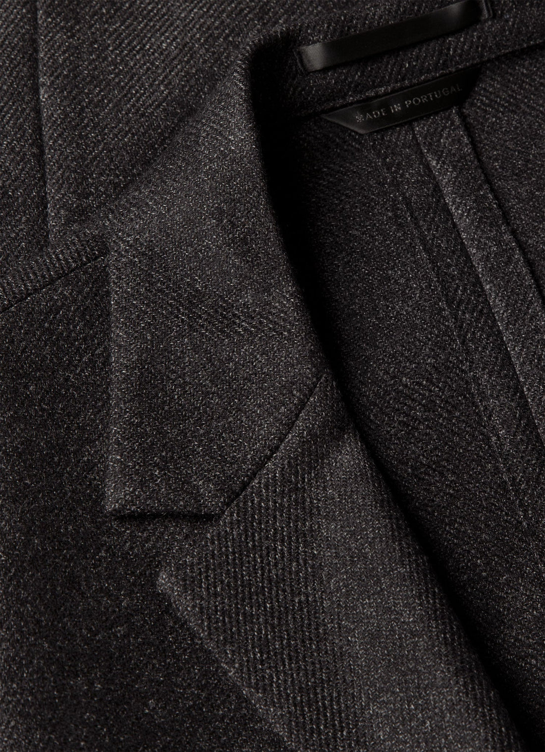 Tweed-Blazer aus Wolle und Seide