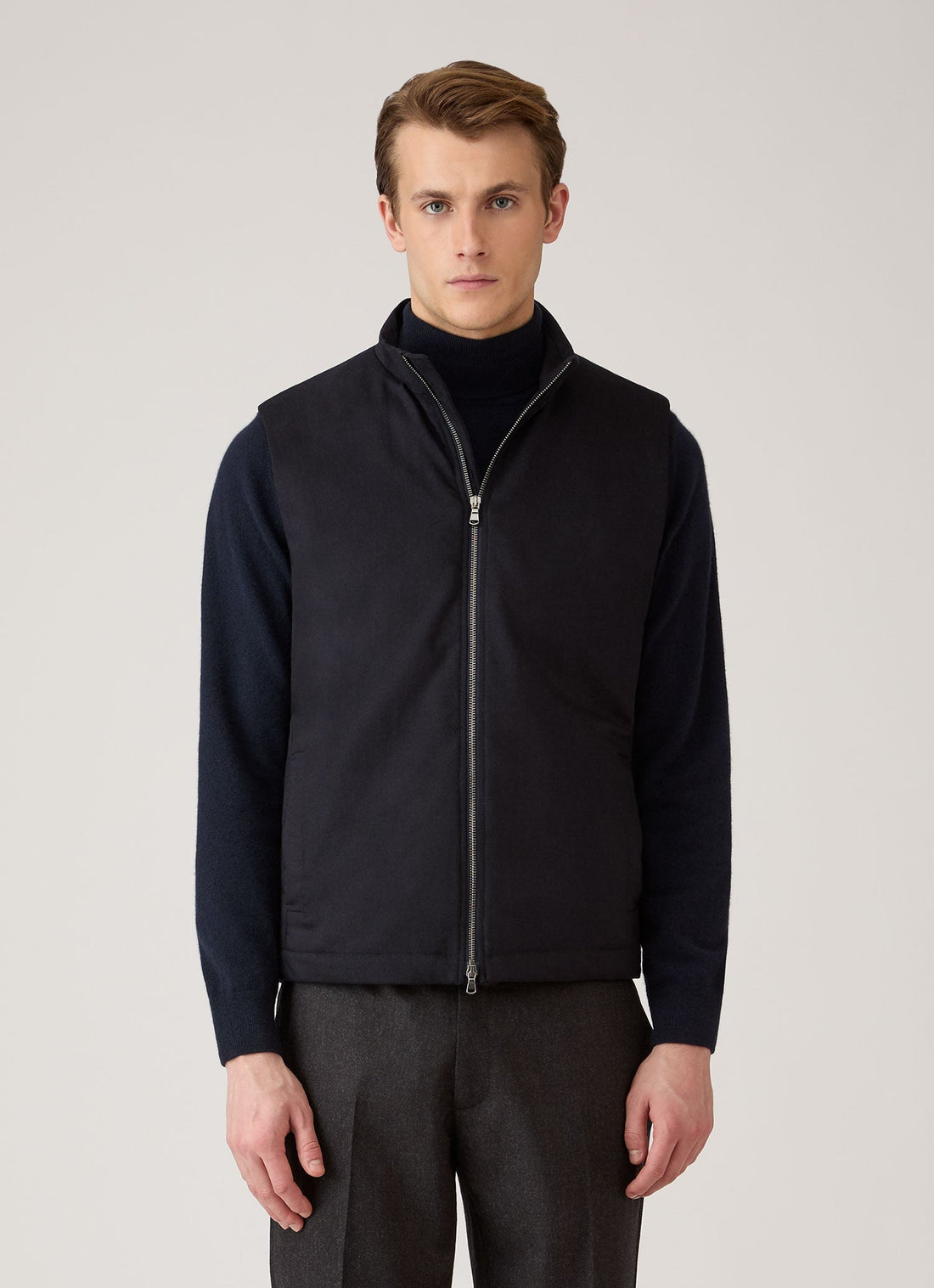 Gilet aus Wolle und Kaschmir