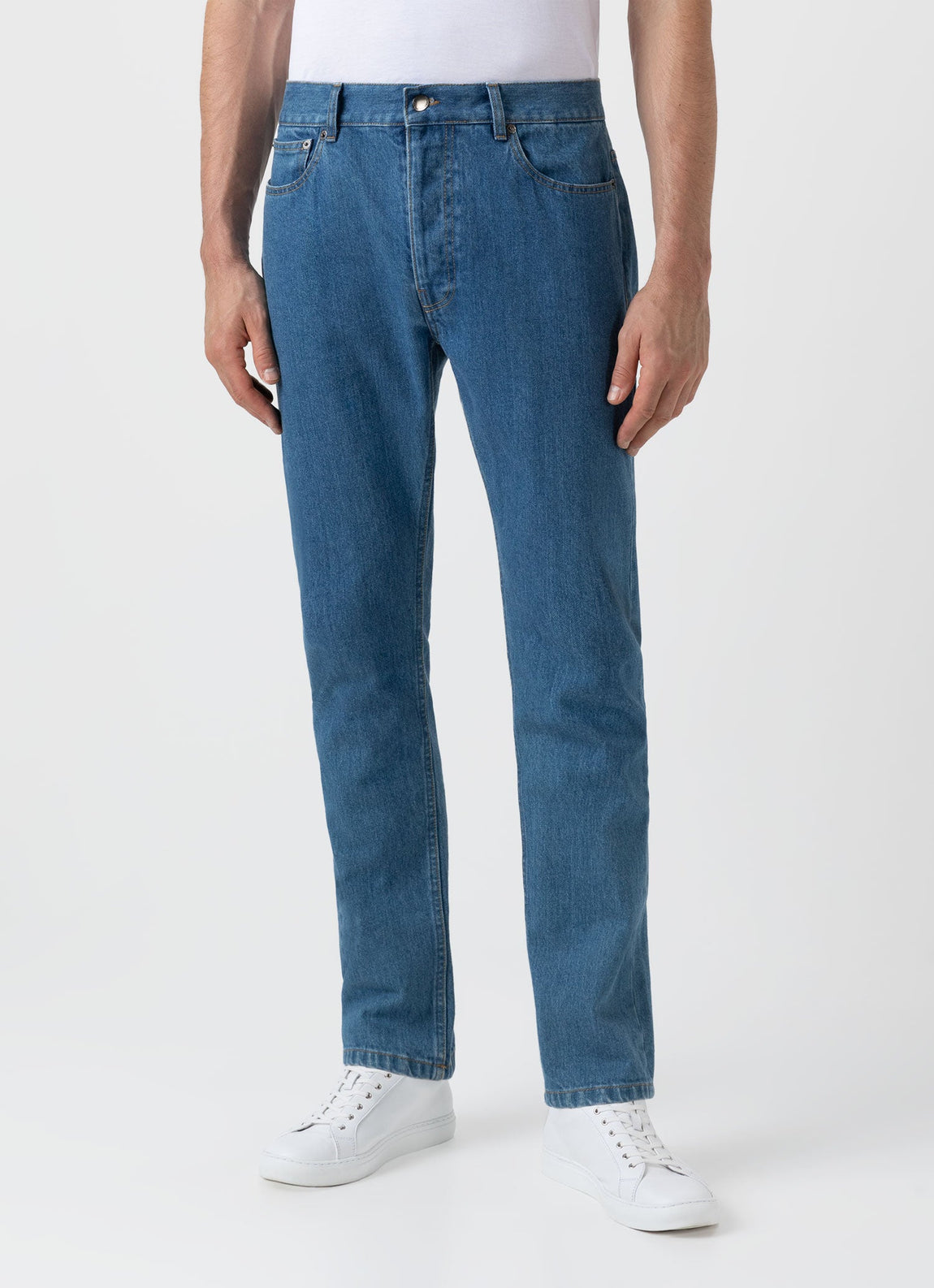 Men's Slim Fit Jean in Denim Mid Wash