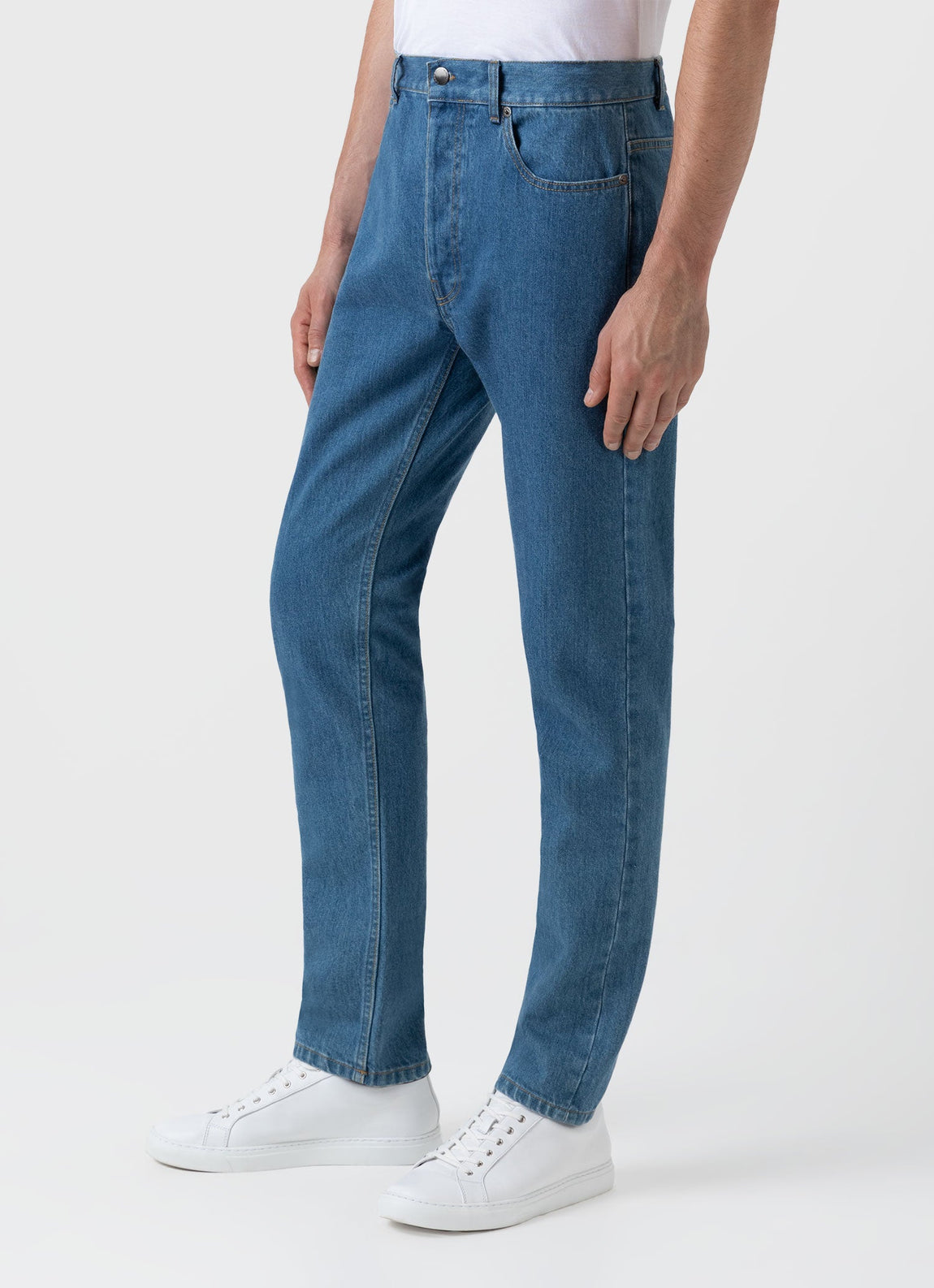 Men's Slim Fit Jean in Denim Mid Wash