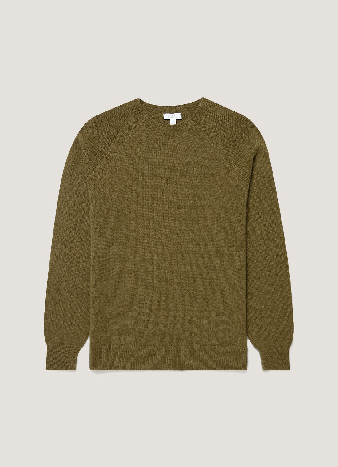 Men's Lambswool Crew Neck Jumper in Uniform