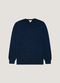Marineblau Melange