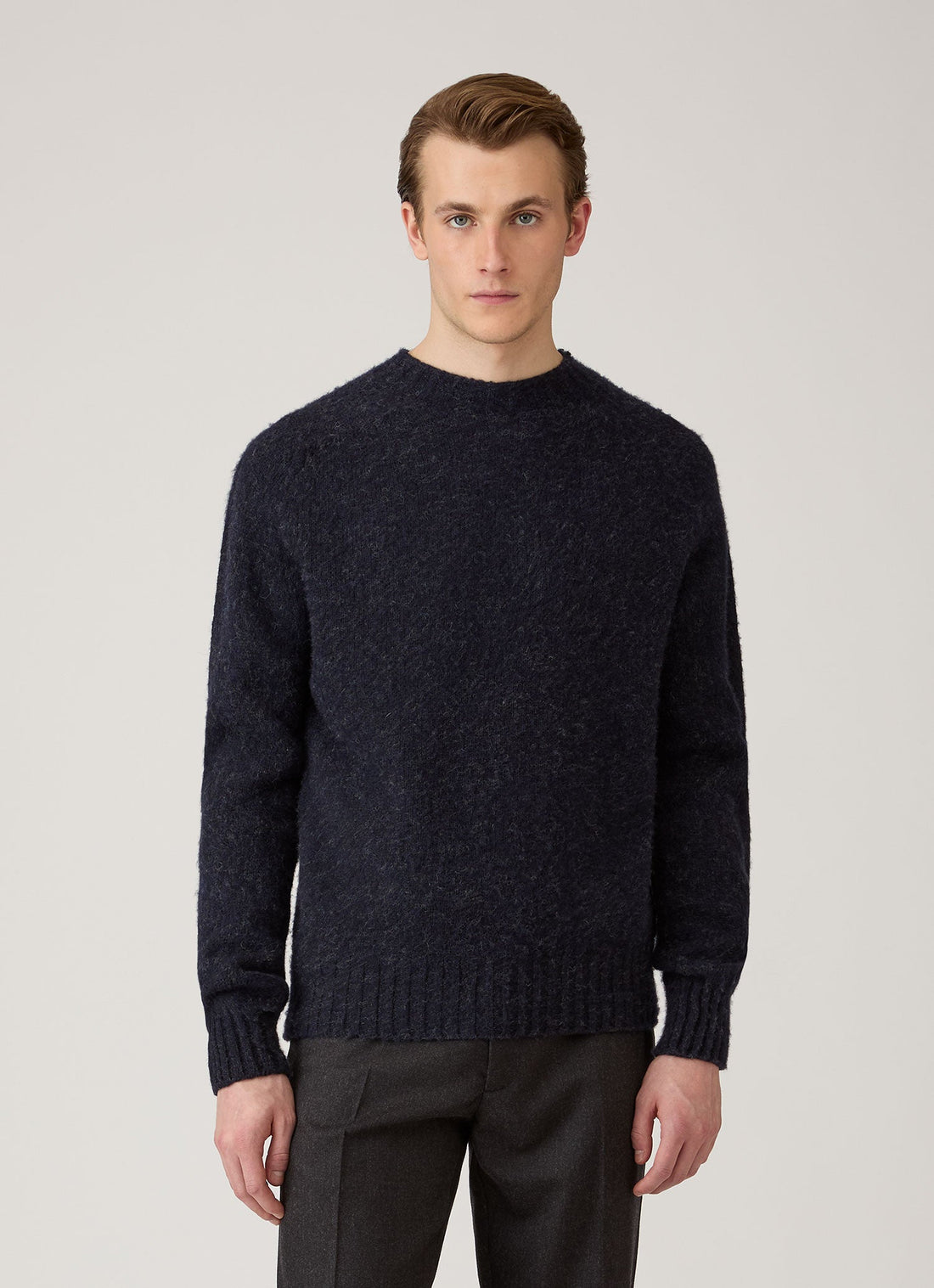 Shetland Rundhalspullover