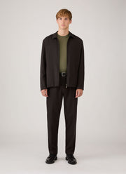 Men's Lightweight Cotton Jumper in Khaki