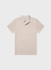 Men's Riviera Polo Shirt in Light Sand