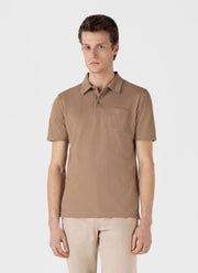 Men's Riviera Polo Shirt in Dune