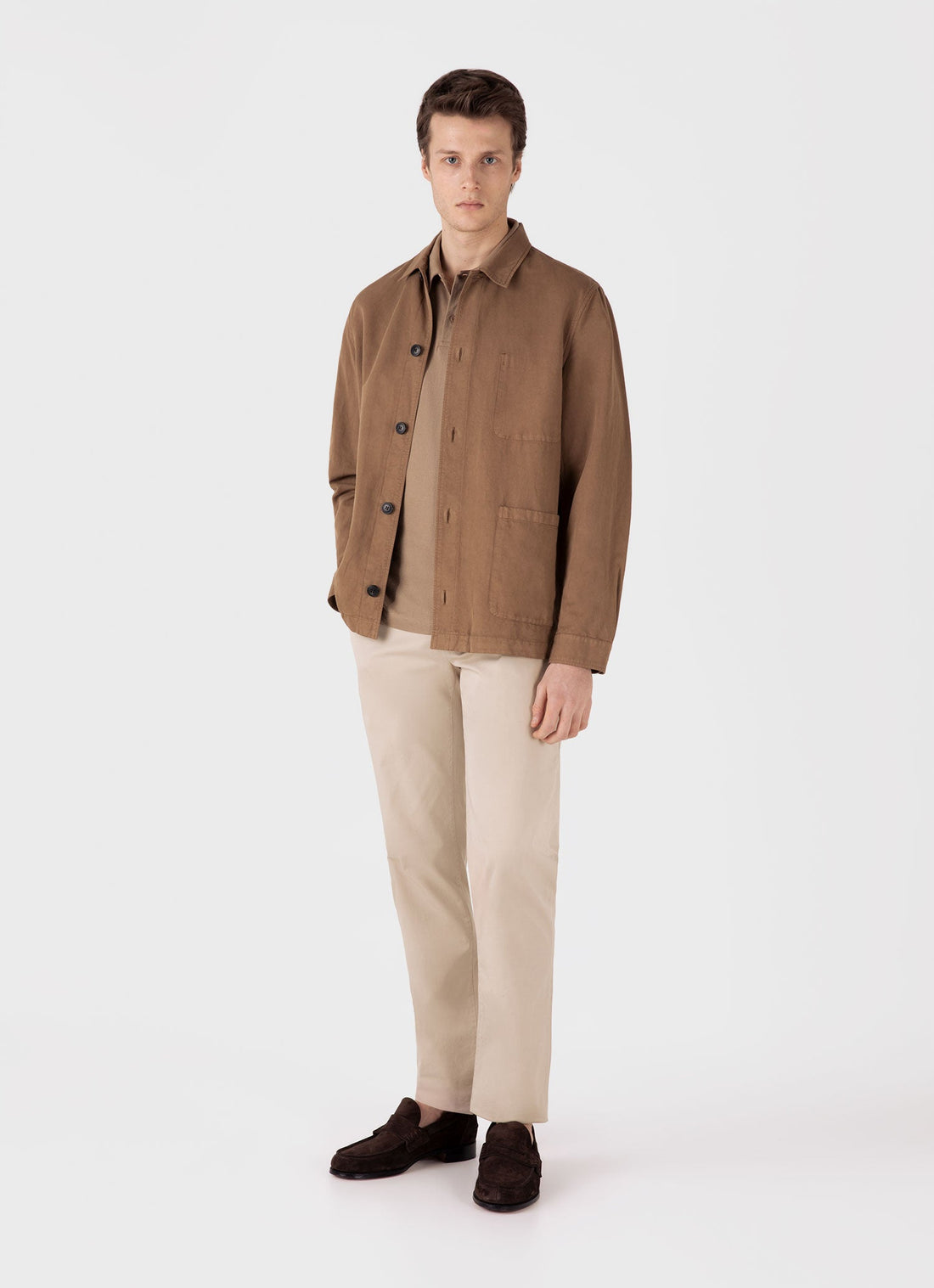 Men's Riviera Polo Shirt in Dune