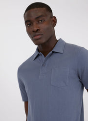 Men's Riviera Polo Shirt in Blue Slate