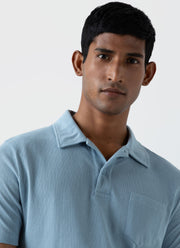 Men's Riviera Polo Shirt in Sky Blue