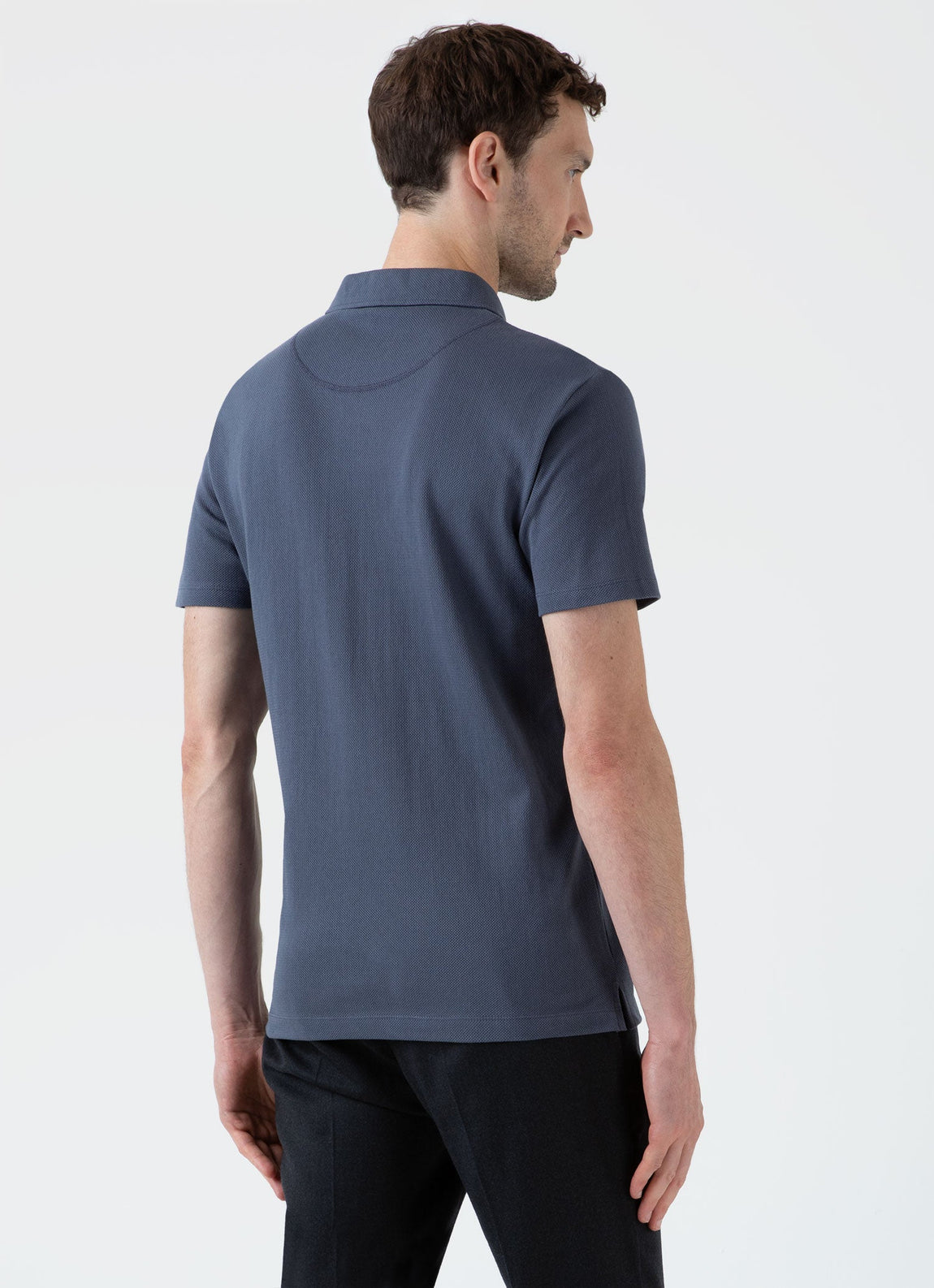 Men's Riviera Polo Shirt in Slate Blue