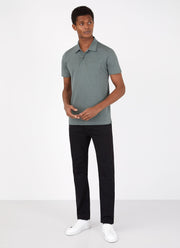 Men's Riviera Polo Shirt in Smoke Green
