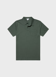 Men's Riviera Polo Shirt in Dark Green