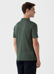 Men's Riviera Polo Shirt in Dark Green